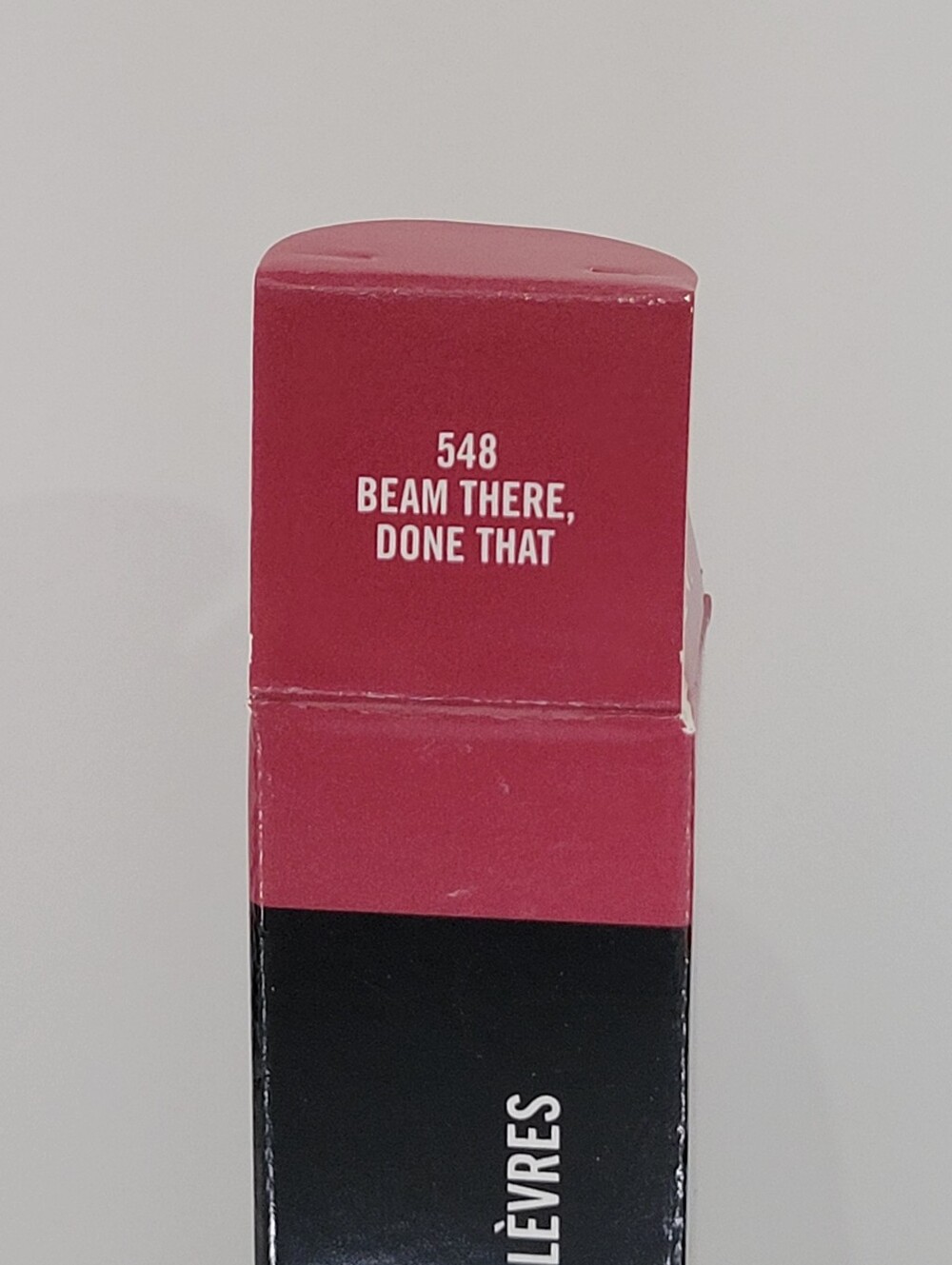 MAC Lustreglass Lipstick • BEAM THERE DONE THAT •Rosy Plum• .10 oz • New in box - Picture 3 of 5